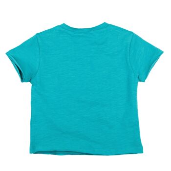 T-shirt bébé turquoise Réf : 78538 3