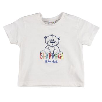 T-shirt bébé blanc Réf : 79044 3