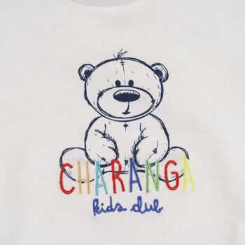 T-shirt bébé blanc Réf : 79044 5