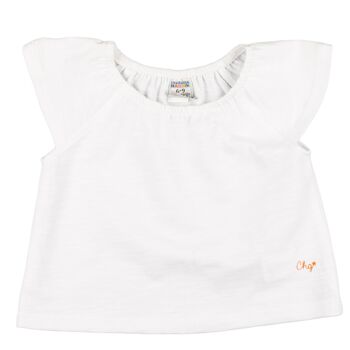 T-shirt bébé blanc Réf : 78115 1