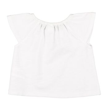 T-shirt bébé blanc Réf : 78115 2