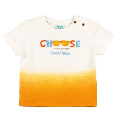 Ecrufarbenes Baby-T-Shirt Ref: 78535