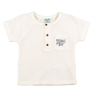 Ecrufarbenes Baby-T-Shirt Ref: 78541