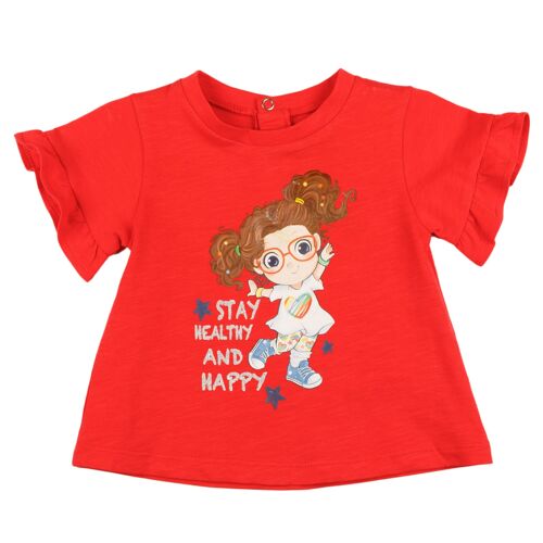 Red baby t-shirt Ref: 78531