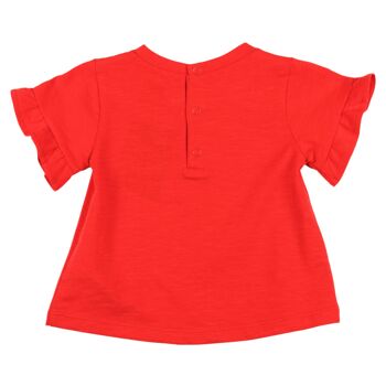 T-shirt bébé rouge Réf : 78531 4