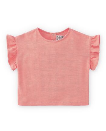 T-shirt bébé corail Réf : 84015 2