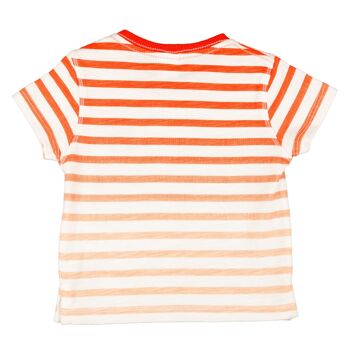 T-shirt bébé corail Réf : 78114 3