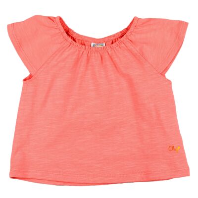 Korallenrotes Baby-T-Shirt Ref: 78115