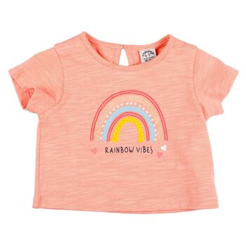 T-shirt bébé corail Réf : 78120 2