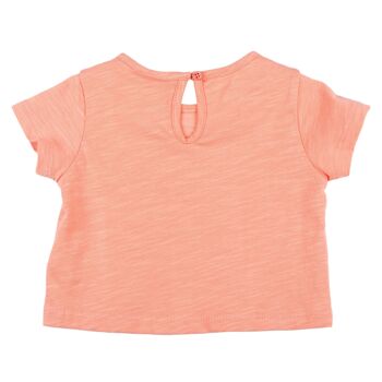 T-shirt bébé corail Réf : 78120 3