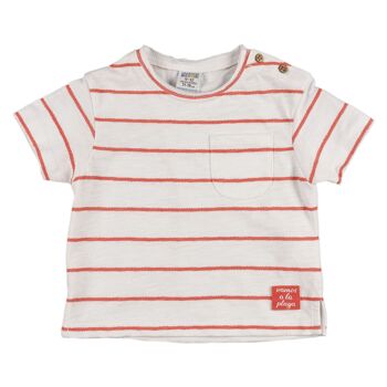 T-shirt bébé corail Réf : 79042 2