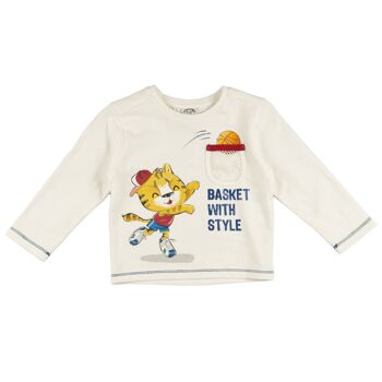 T-shirt bébé brut Réf : 77082 1