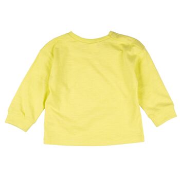 T-shirt bébé manches longues jaune Réf : 83225 3