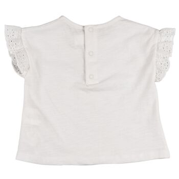 T-shirt bébé blanc Réf : 79041 3