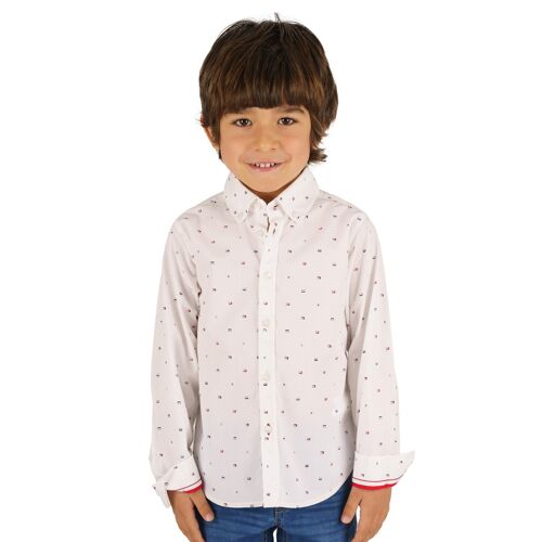 Printed boy's shirt/blouses Ref: 78370