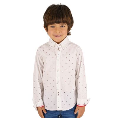 Camicia/blusa da bambino stampata Rif: 78370