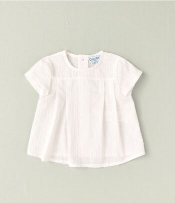 Chemise bébé blanche Cocote & Charanga Réf : 51001 2