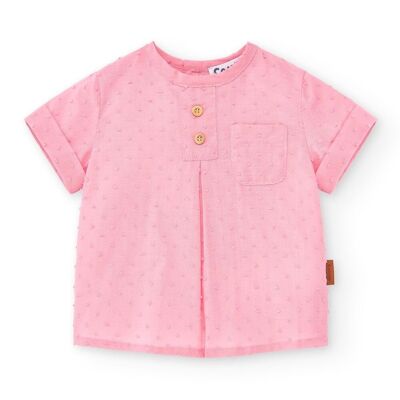 Camisa bebé Cocote & Charanga rosa Ref: 51005