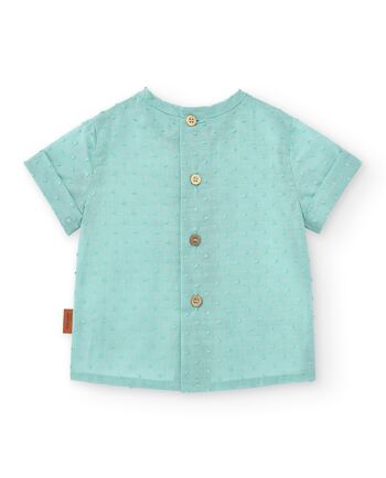 Chemise bébé verte Cocote & Charanga Réf : 51005 3