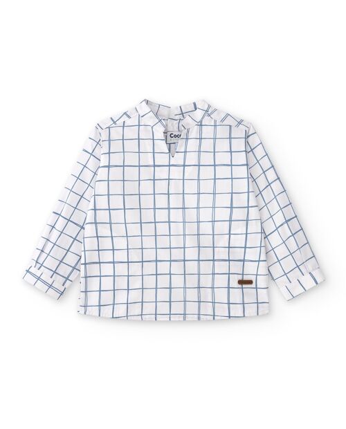 Cocote & Charanga blue boy's shirt Ref: 51031