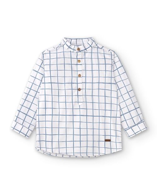 Cocote & Charanga blue boy's shirt Ref: 51034
