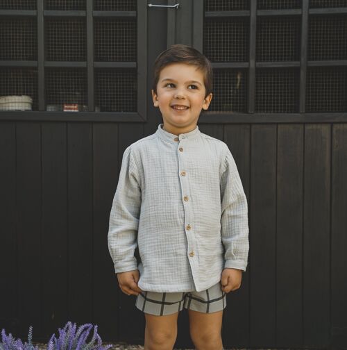 Cocote & Charanga beige boy's shirt Ref: 51642