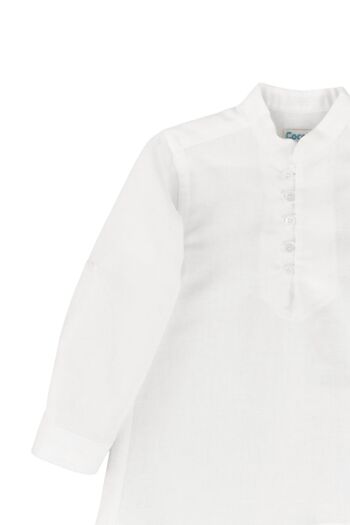 Chemise garçon blanche Cocote & Charanga Réf : 32462 4