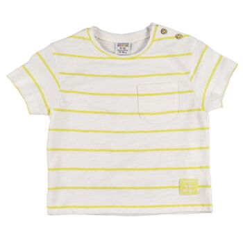 T-shirt bébé jaune Réf : 79042 2