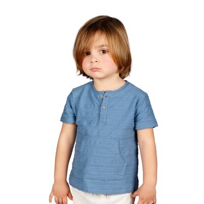 Blaues Baby-T-Shirt Ref: 78118