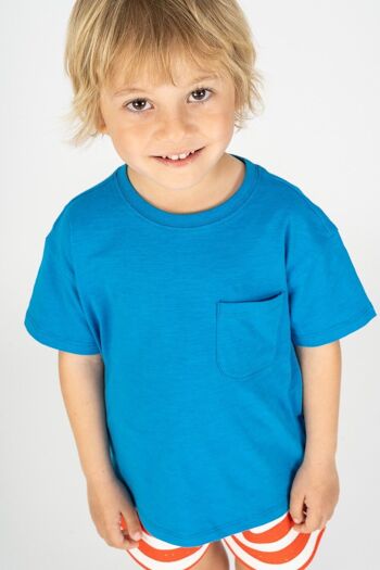 T-shirt bébé bleu Réf : 84011 1