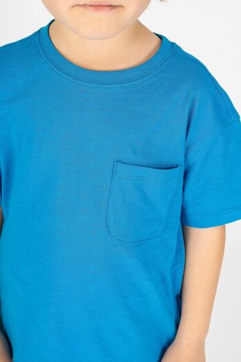T-shirt bébé bleu Réf : 84011 4