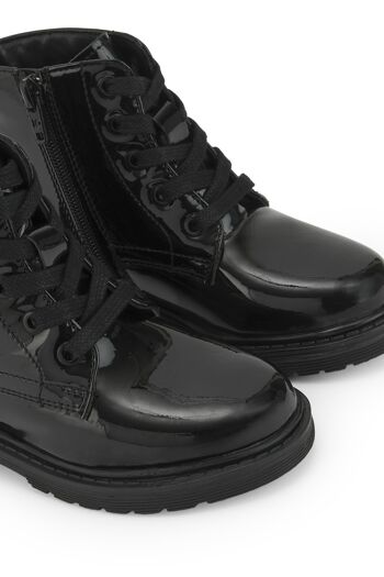 Bottines fille noires CHG Shoes Réf : 58133 4