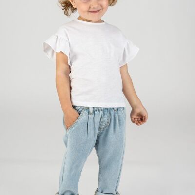 T-shirt bébé blanc Réf : 84015