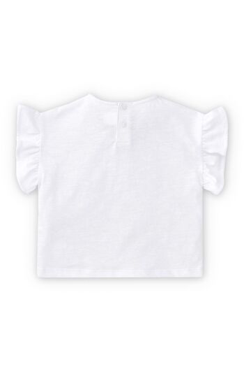 T-shirt bébé blanc Réf : 84015 3