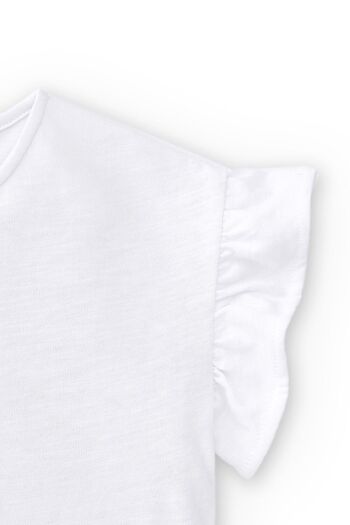 T-shirt bébé blanc Réf : 84015 4