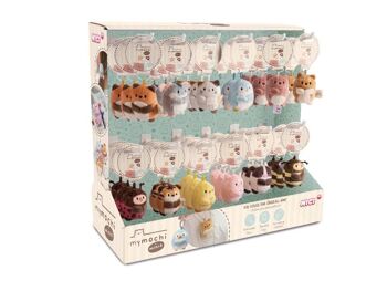  - Display Mymochi, 5 cm, 12 Personnages, 36 pieces
