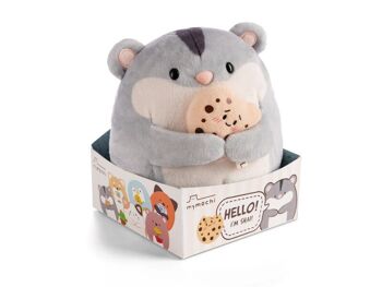  - Hamster Shai 16cm with cookie 