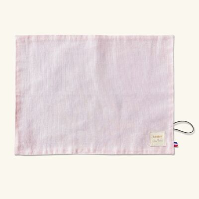 Mantel individual para colorear - colorante Unicornio lavable y reutilizable - Rosa empolvado