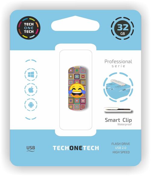 ClipTECH emoji meparto 32 Gb pendrive