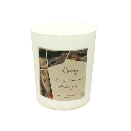 Bougie  190g   "Ambre gris "