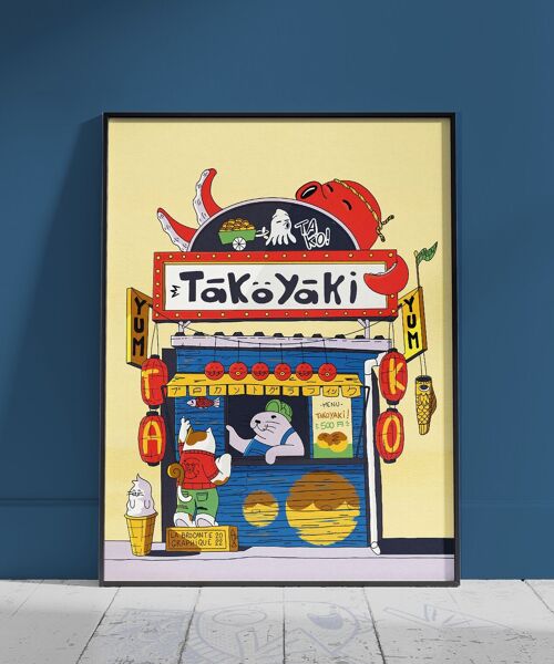 Takoyaki storefront