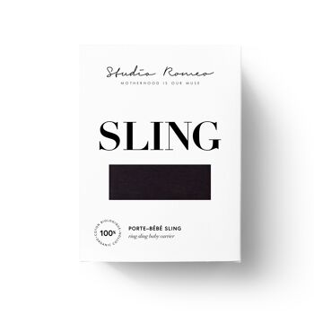 Echarpe de portage Sling Black 2
