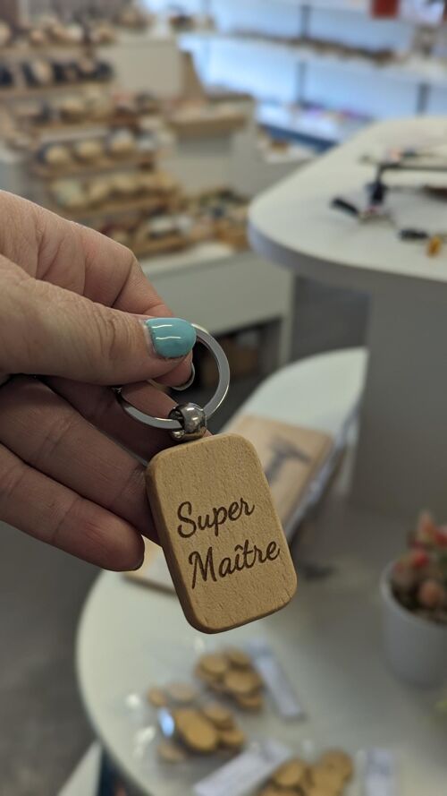 Porte clé super maître