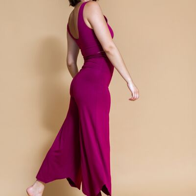 Maya Flare Pant Plum