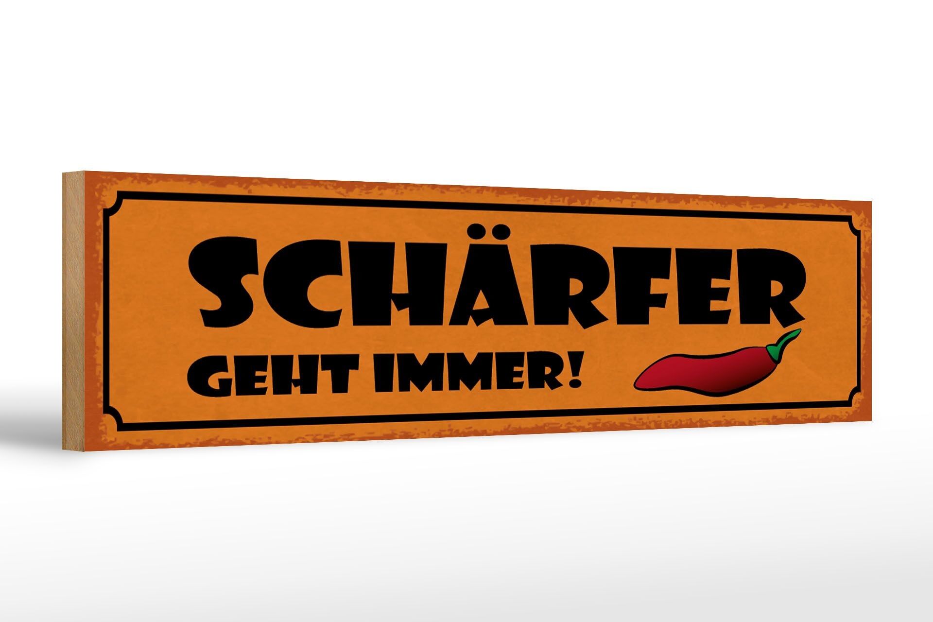 Il cartello in legno con la scritta 46x10 cm più nitido è sempre una decorazione