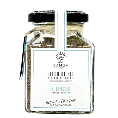 Fleur de Sel with 5 Spices 175g