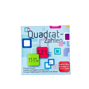 Nombres carrés et quelques problèmes du grand 1x1, 4.-     5. Classe 3