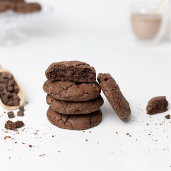 Backmischung Dunkle Schoko-Cookies mit Zartbitterschokolade 2