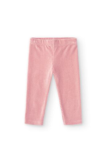 Legging bébé rose Réf : 86009 2