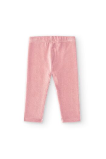 Legging bébé rose 3